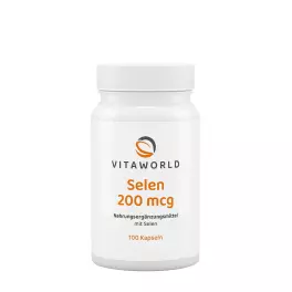 Vitaworld Selenium 200 mcg (100 Kapseln)