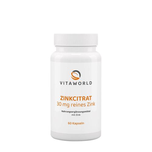 Vitaworld Zinc Citrate 30 mg (60 Kapseln)