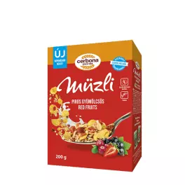 Cerbona Müsli mit roten Früchten (200 g)