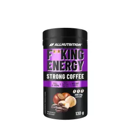 ALLNUTRITION FitKing Energy Strong Coffee (130 g, Haselnuss)