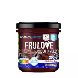 ALLNUTRITION Frulove Choco In Jelly Blackcurrant  (300 g)