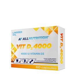 ALLNUTRITION Vit D3, 4000 IU (60 Kapseln)