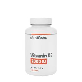 GymBeam Vitamin D3 2000 IU (120 Kapseln)