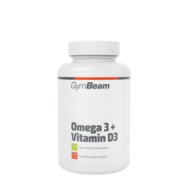 GymBeam Omega 3 + Vitamin D3 (90 Kapseln)