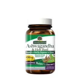   Nature's Answer Ashwagandha & Holy Basil (60 veg.Kapseln)