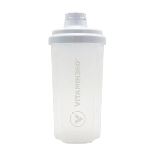 Vitamin360 Transparent Shaker (500 ml, Weiß)